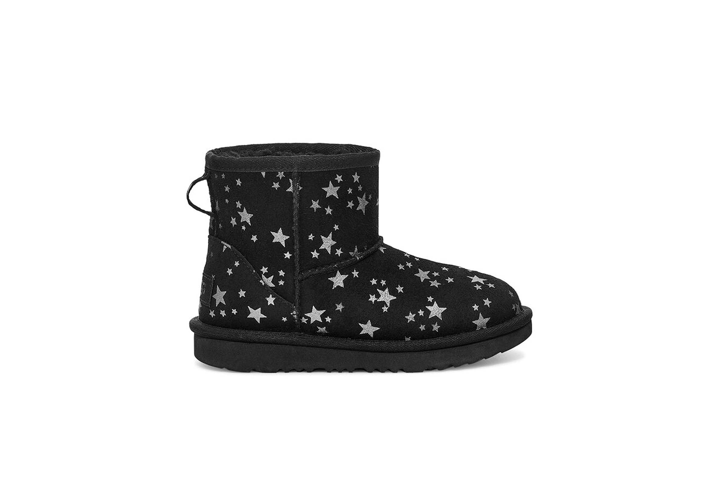 UGG limited sold edition black dot/ red toddler sweetie bow boots Sz 6